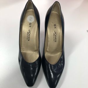 St John Black Heels